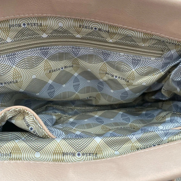 Pixie Mood blush pink and cork vegan bag - Picture 5 of 9